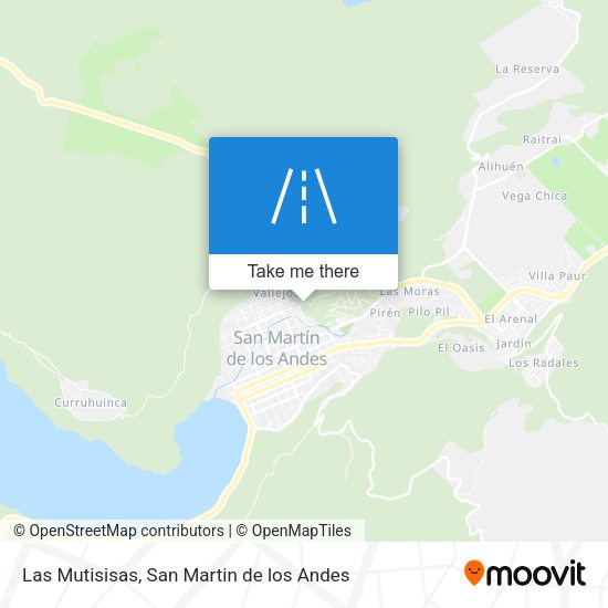 Las Mutisisas map