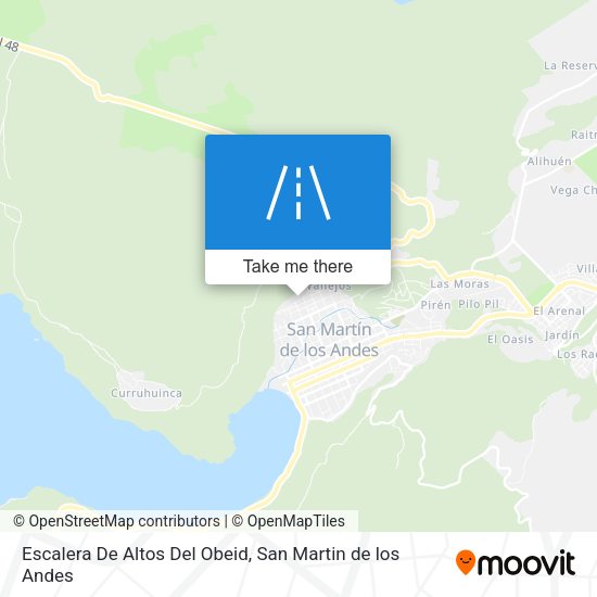 Mapa de Escalera De Altos Del Obeid