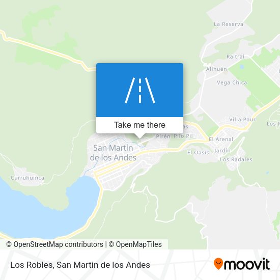 Mapa de Los Robles