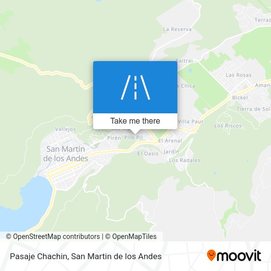 Pasaje Chachin map