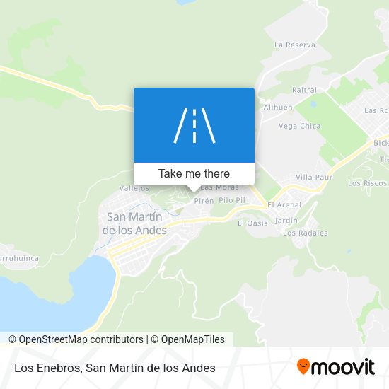 Mapa de Los Enebros