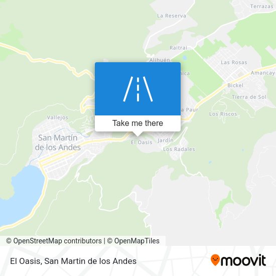 Mapa de El Oasis