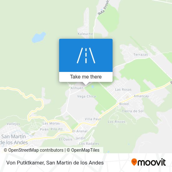 Von Putktkamer map