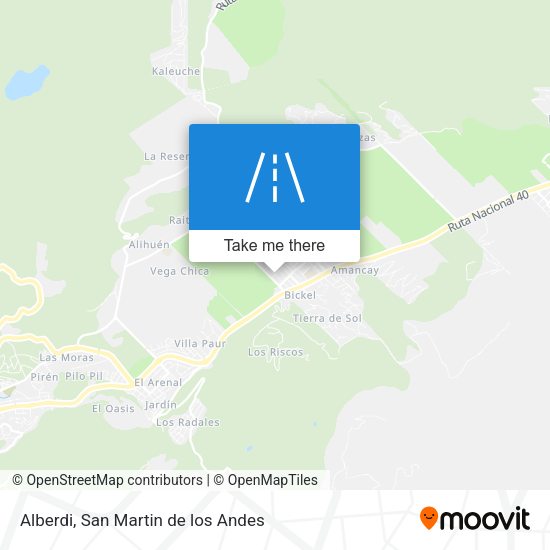 Alberdi map