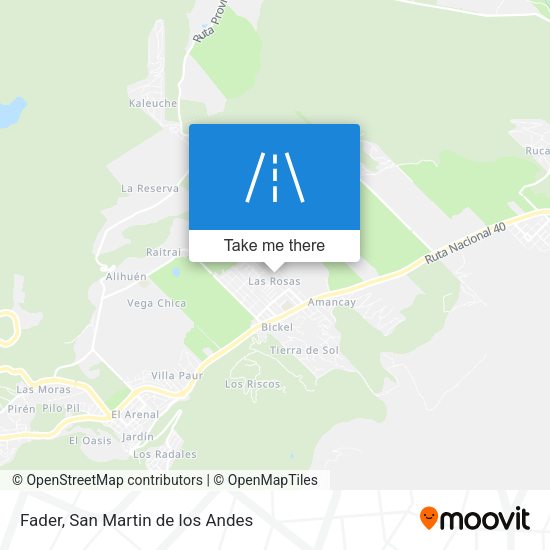 Mapa de Fader