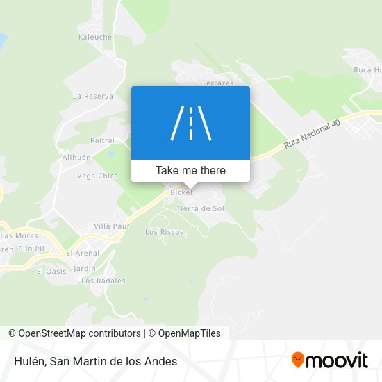 Hulén map