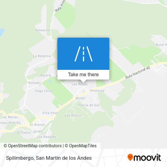 Mapa de Spilimbergo