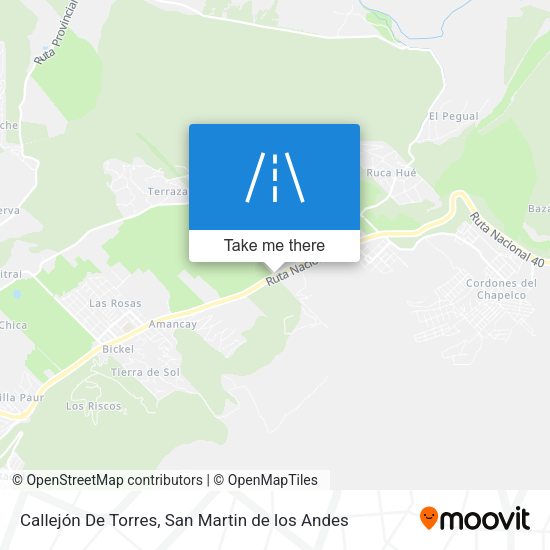 Callejón De Torres map
