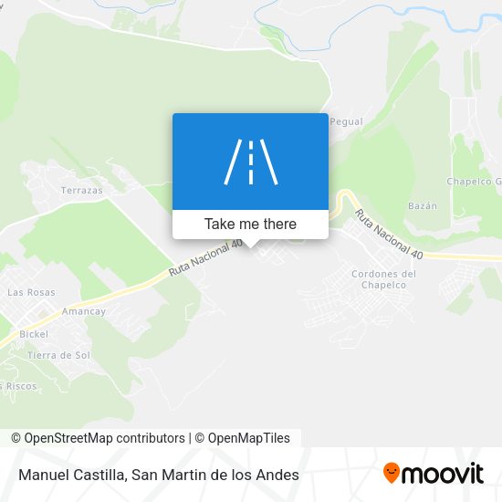 Manuel Castilla map