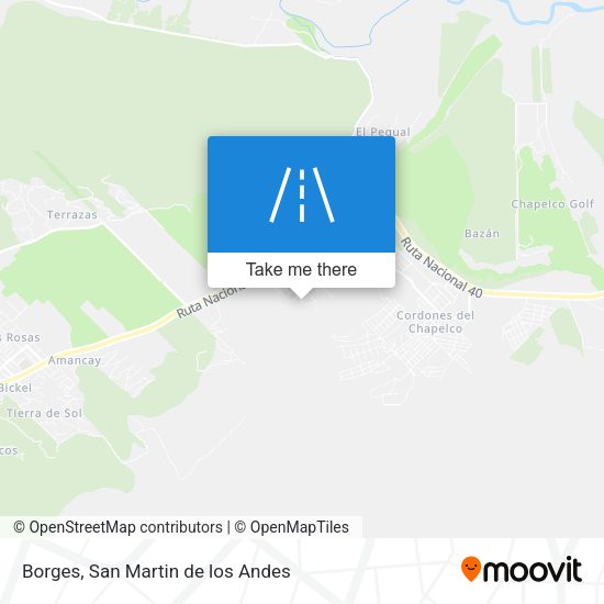 Borges map