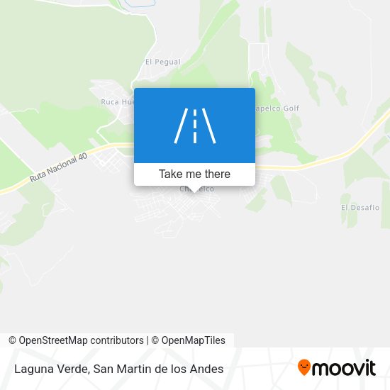 Mapa de Laguna Verde