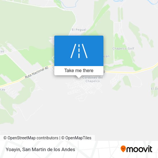 Yoayin map