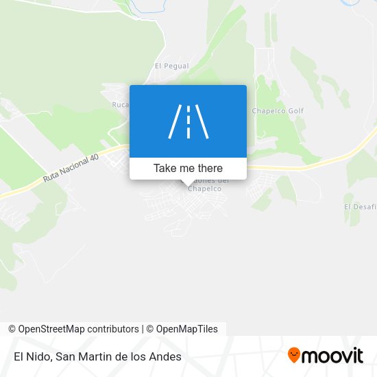 El Nido map