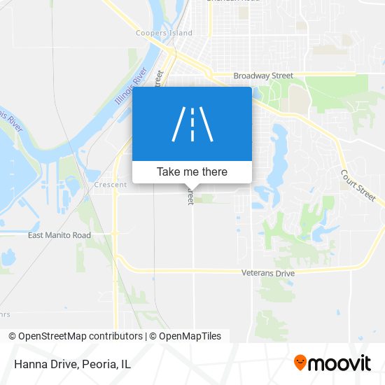 Hanna Drive map