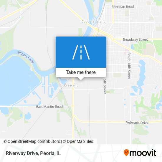 Riverway Drive map