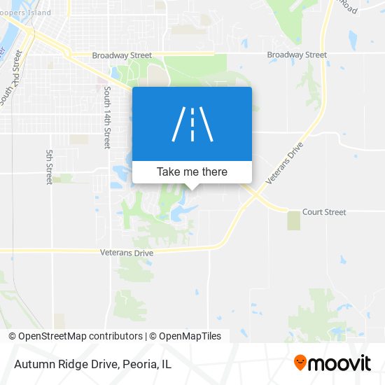 Autumn Ridge Drive map