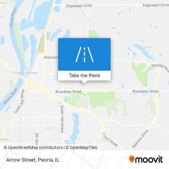 Arrow Street map