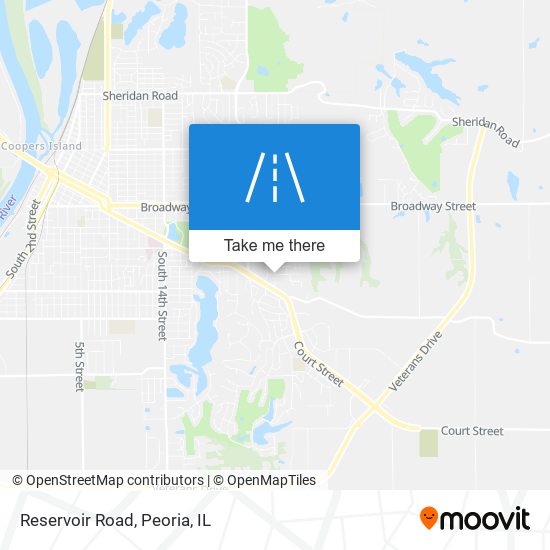 Reservoir Road map