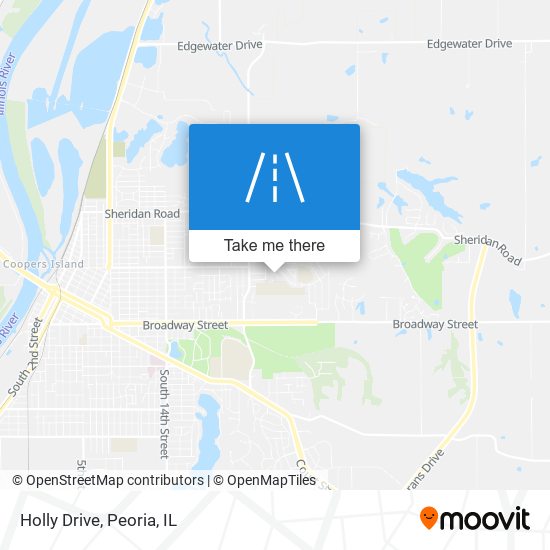 Holly Drive map