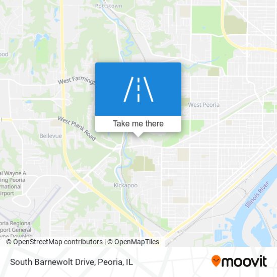 Mapa de South Barnewolt Drive