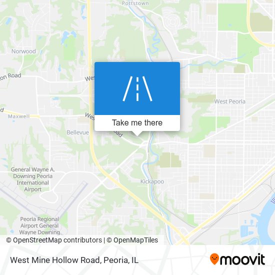 West Mine Hollow Road map