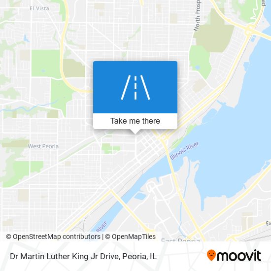 Dr Martin Luther King Jr Drive map