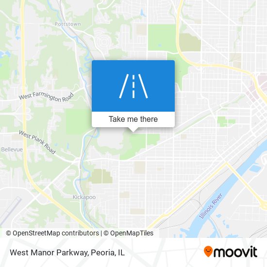 West Manor Parkway map