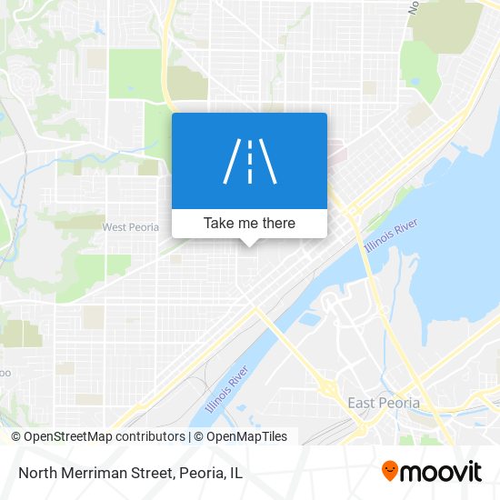 Mapa de North Merriman Street