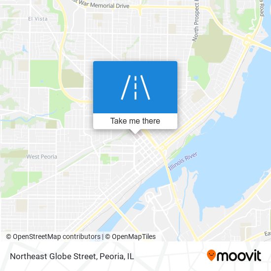 Northeast Globe Street map