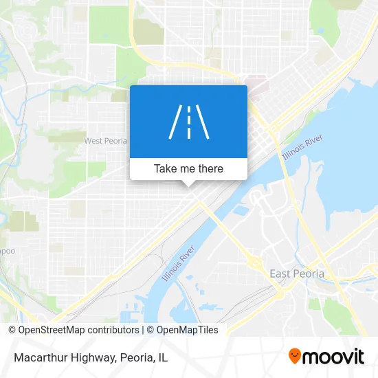 Macarthur Highway map