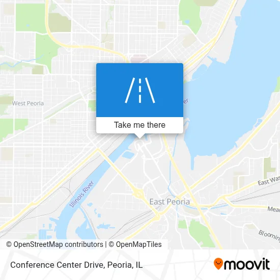Conference Center Drive map