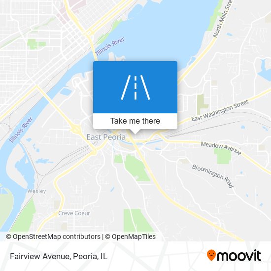 Mapa de Fairview Avenue