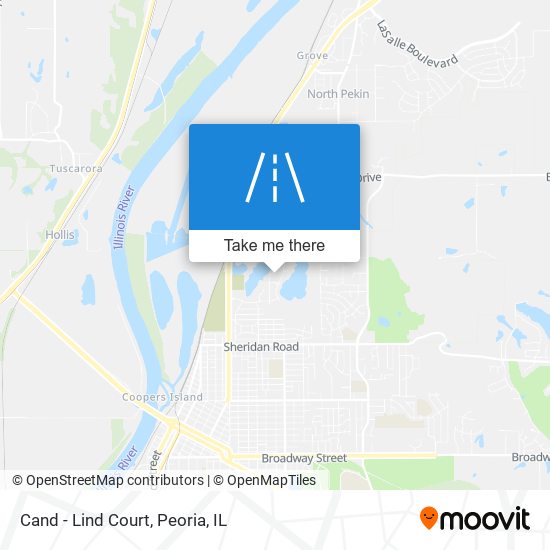 Cand - Lind Court map