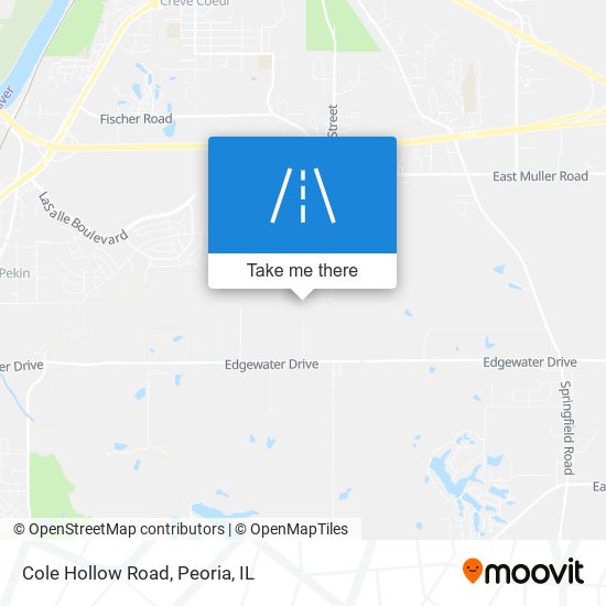Mapa de Cole Hollow Road