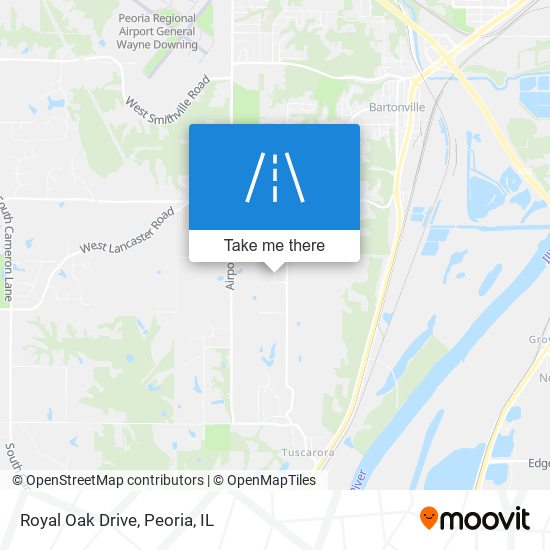 Royal Oak Drive map