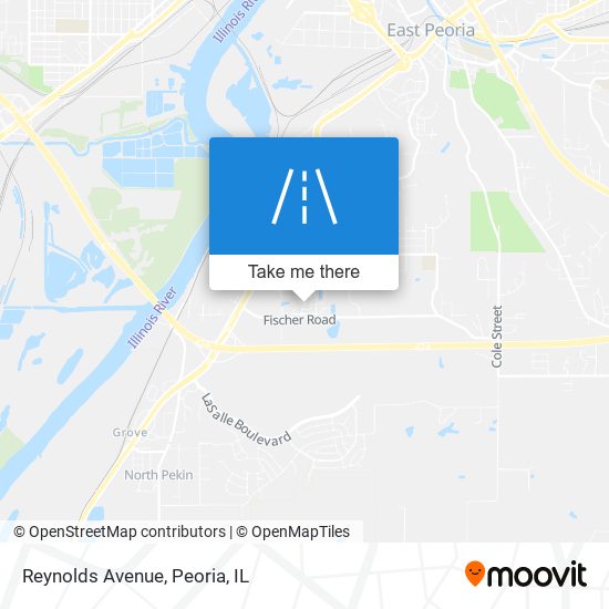 Mapa de Reynolds Avenue