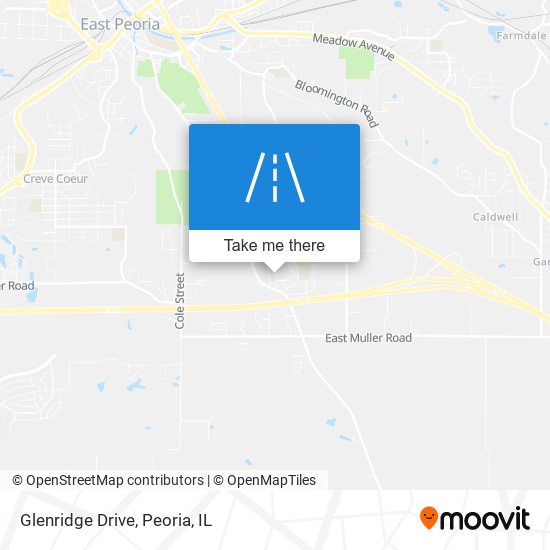 Mapa de Glenridge Drive