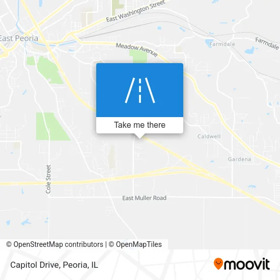 Mapa de Capitol Drive