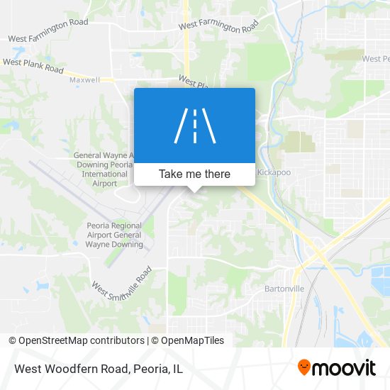 Mapa de West Woodfern Road