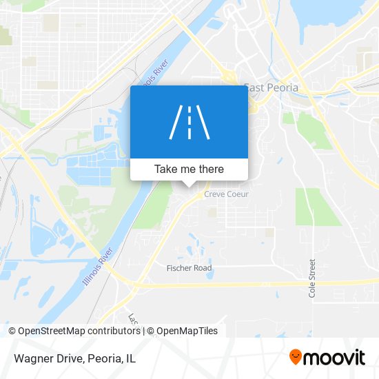 Wagner Drive map