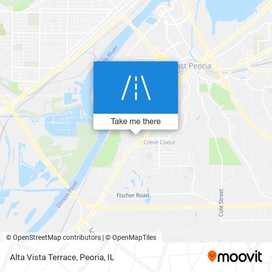 Alta Vista Terrace map