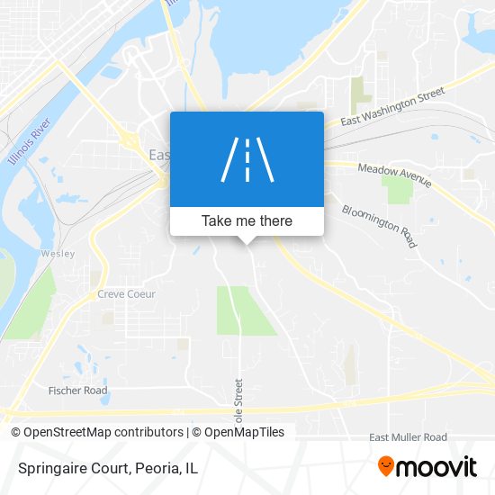 Springaire Court map