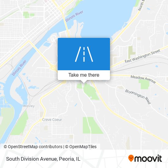 South Division Avenue map