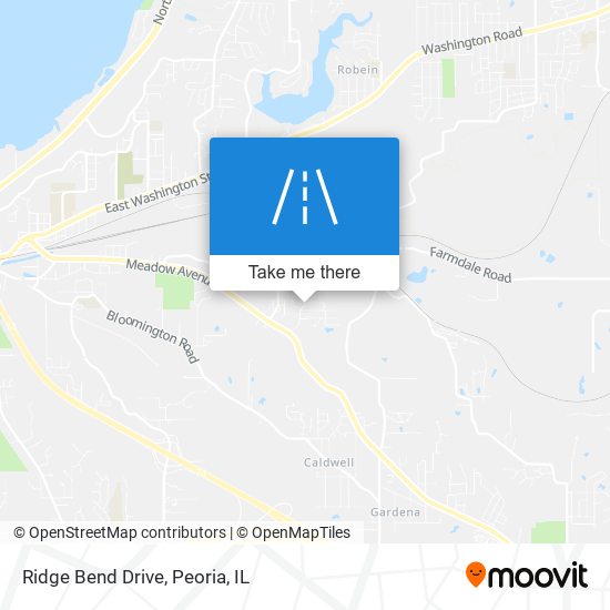 Ridge Bend Drive map