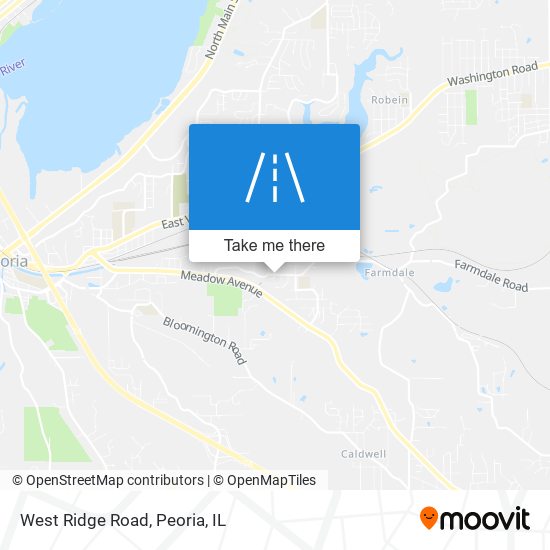 Mapa de West Ridge Road