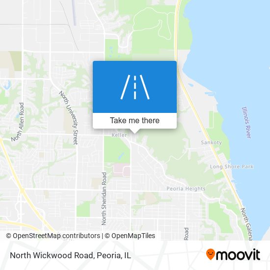 Mapa de North Wickwood Road