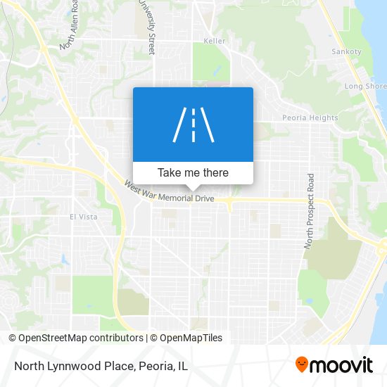 North Lynnwood Place map