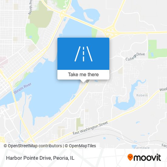 Mapa de Harbor Pointe Drive