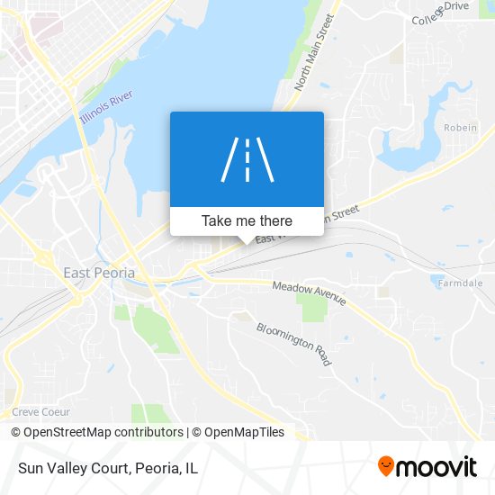 Sun Valley Court map