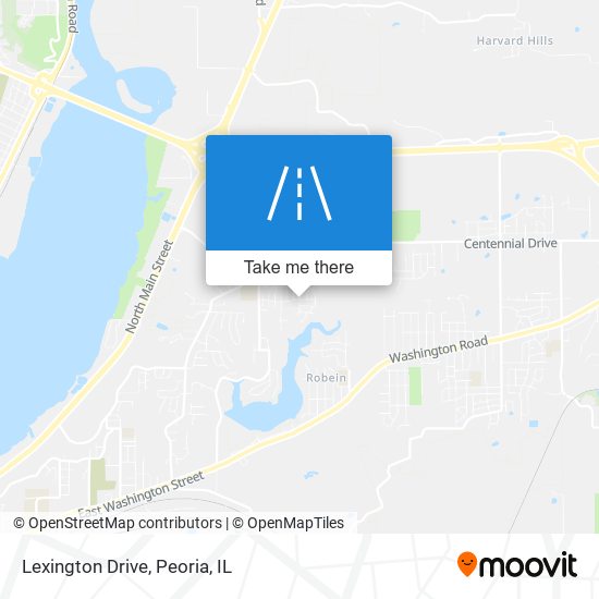 Lexington Drive map